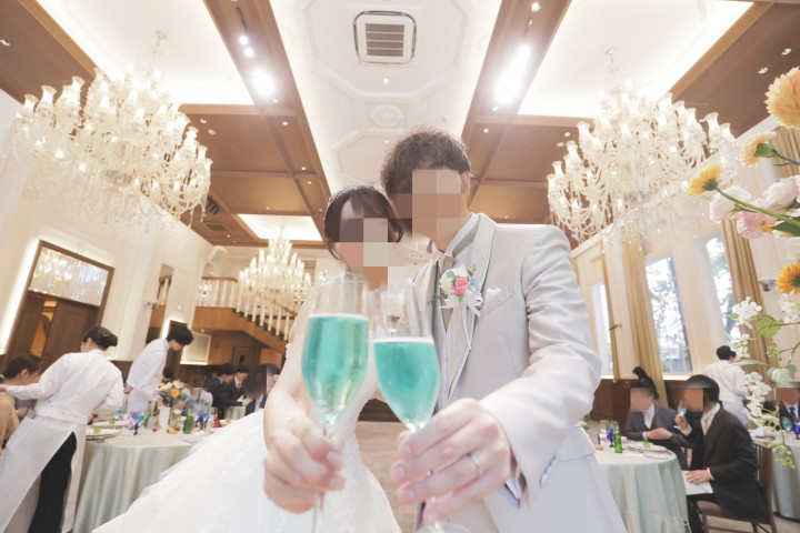 笑顔いっぱいの理想の結婚式ができました◎