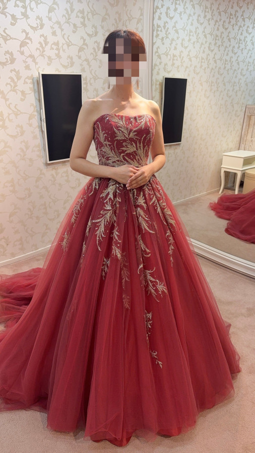 ちろるさんのカラードレスの写真