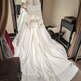なむさんのウエディングドレスの写真