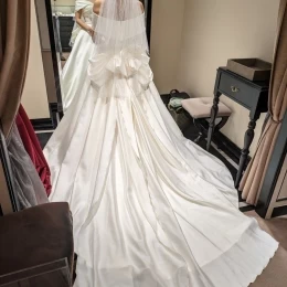 なむさんのウエディングドレスの写真