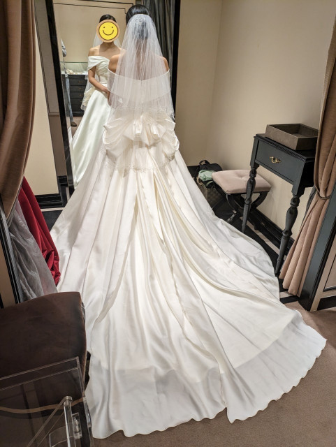 なむさんのウエディングドレスの写真