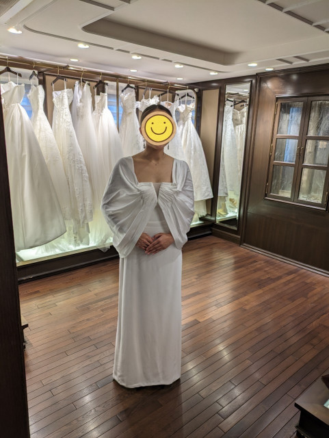 なむさんのウエディングドレスの写真