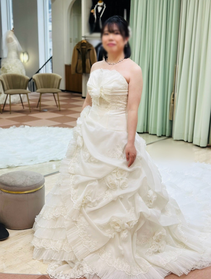 ゆうさんのウエディングドレスの写真