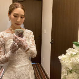 Amiiiさんのウエディングドレスの写真