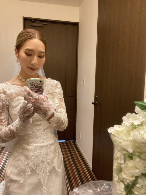 Amiiiさんのウエディングドレスの写真