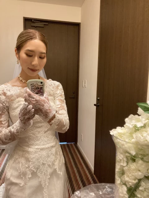 Amiiiさんのウエディングドレスの写真