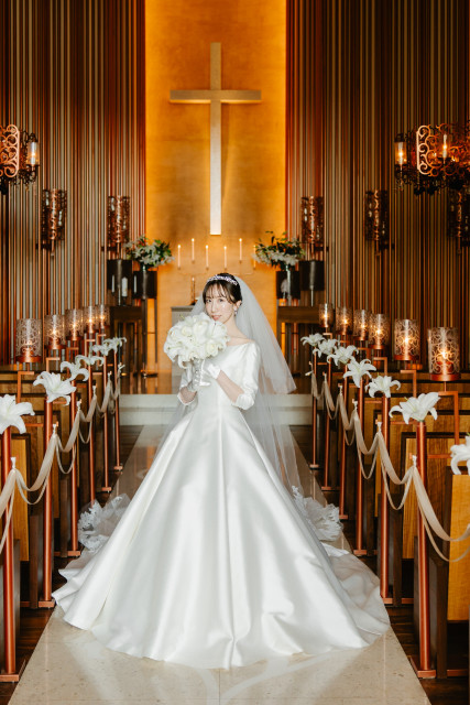 ちいさんのウエディングドレスの写真