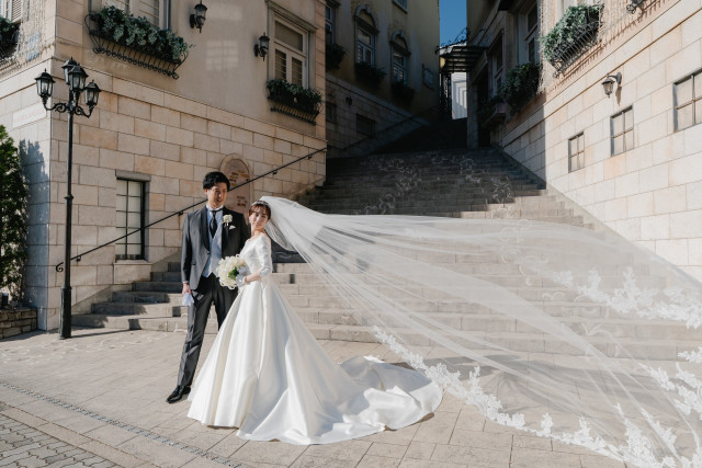 ちいさんのウエディングドレスの写真