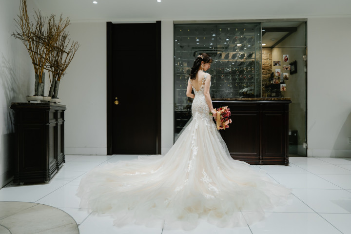 ちいさんのカラードレスの写真