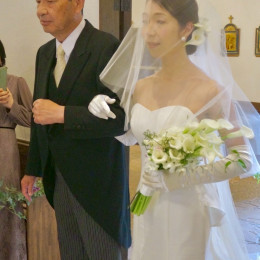 シーバさんのウエディングドレスの写真