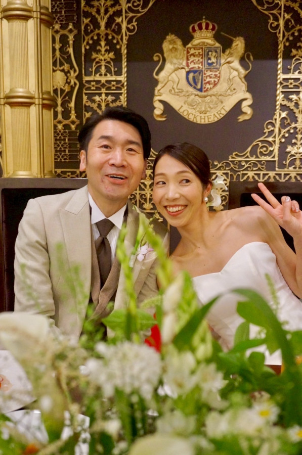 シーバさんのウエディングドレスの写真