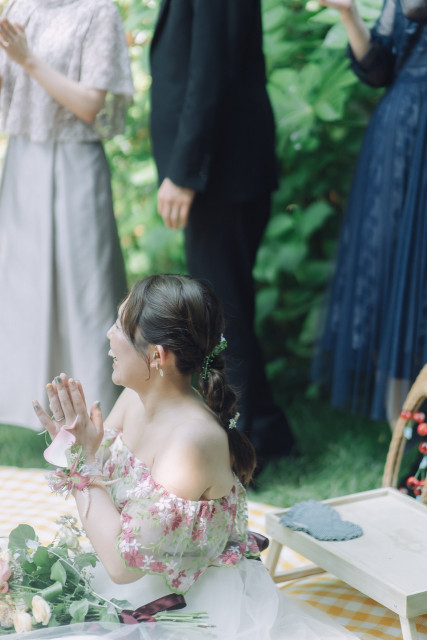 かもぱんさんのカラードレスの写真