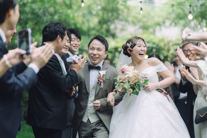 かもぱんさんのブーケ・ブートニアの写真