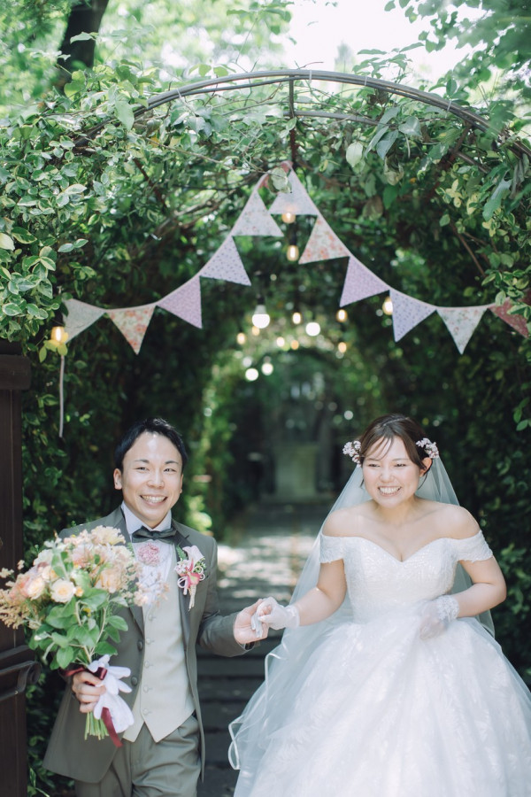 かもぱんさんのブーケ・ブートニアの写真