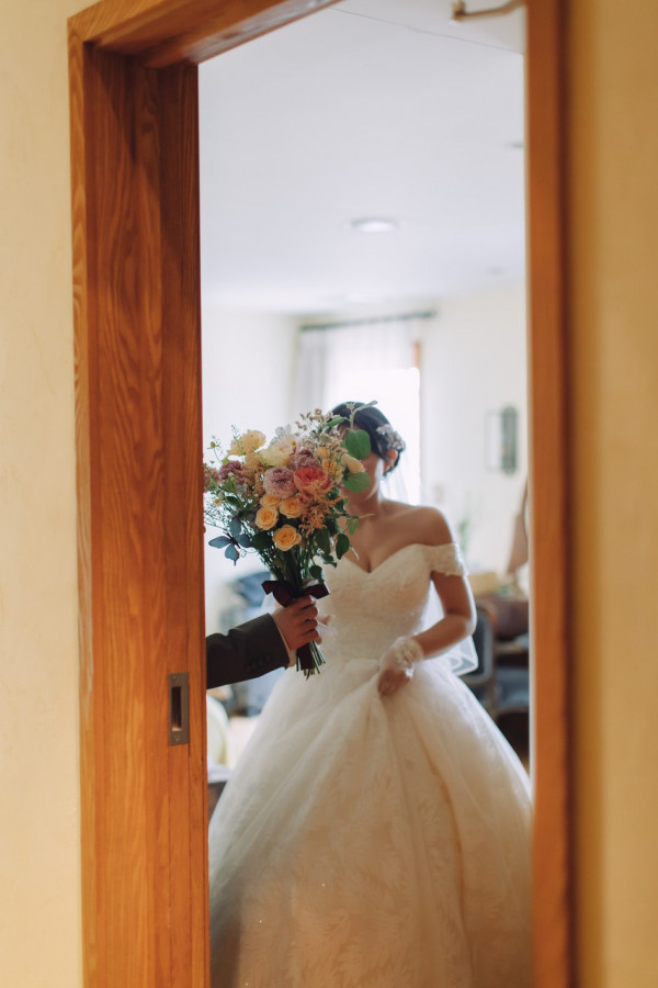 かもぱんさんのブーケ・ブートニアの写真