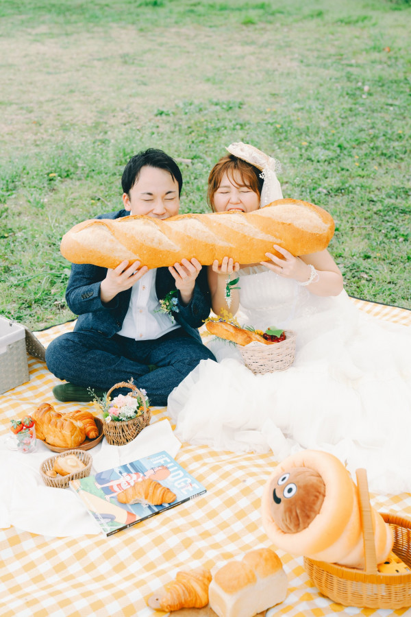 かもぱんさんの前撮りの写真