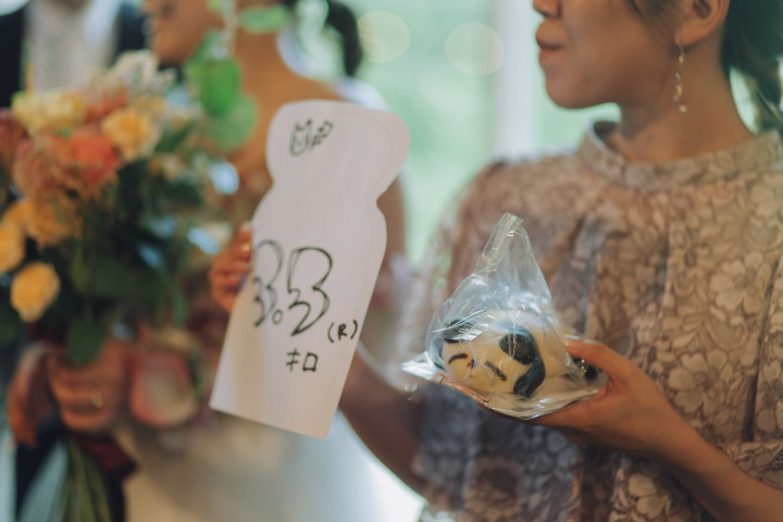 かもぱんさんのパンの重さ当てクイズの写真