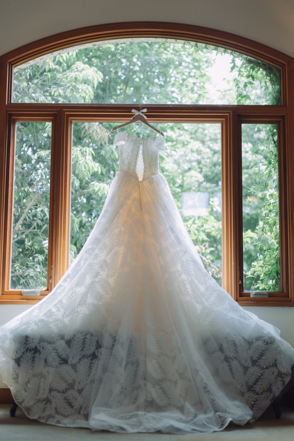 かもぱんさんのウエディングドレスの写真