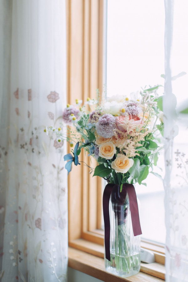 かもぱんさんのブーケ・ブートニアの写真