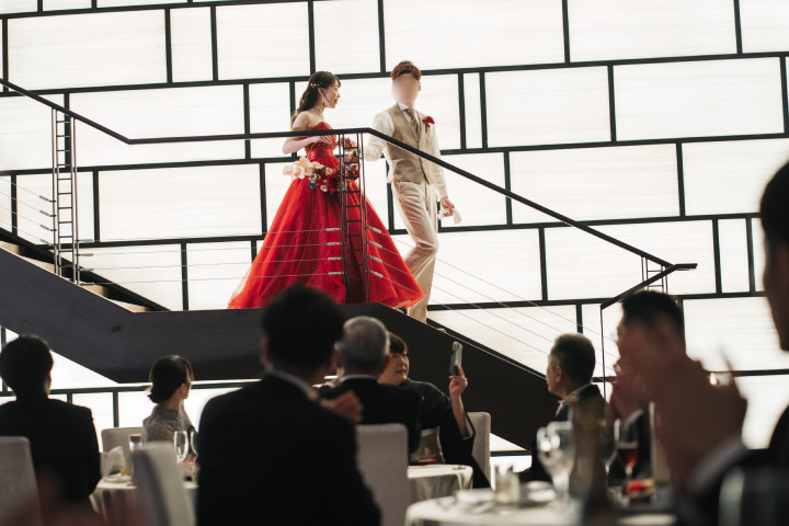 栗鼠子◎さんのカラードレスの写真