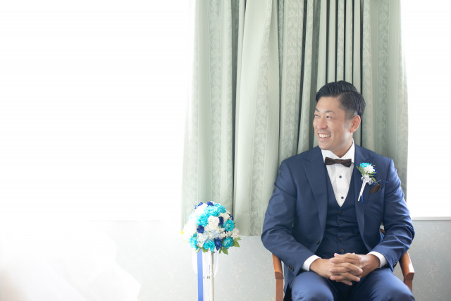 ぴっぴさんの新郎衣装の写真