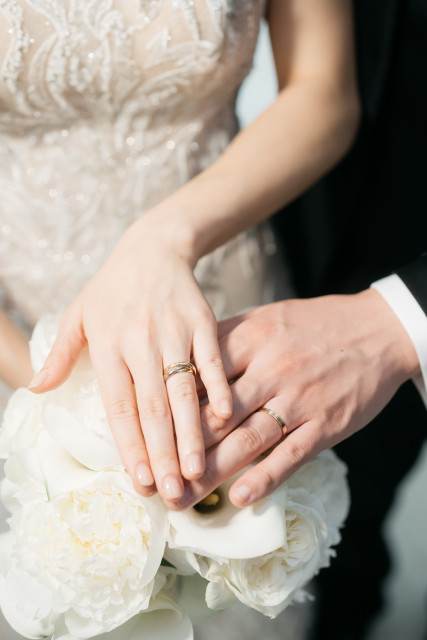 Mさんの結婚指輪の写真