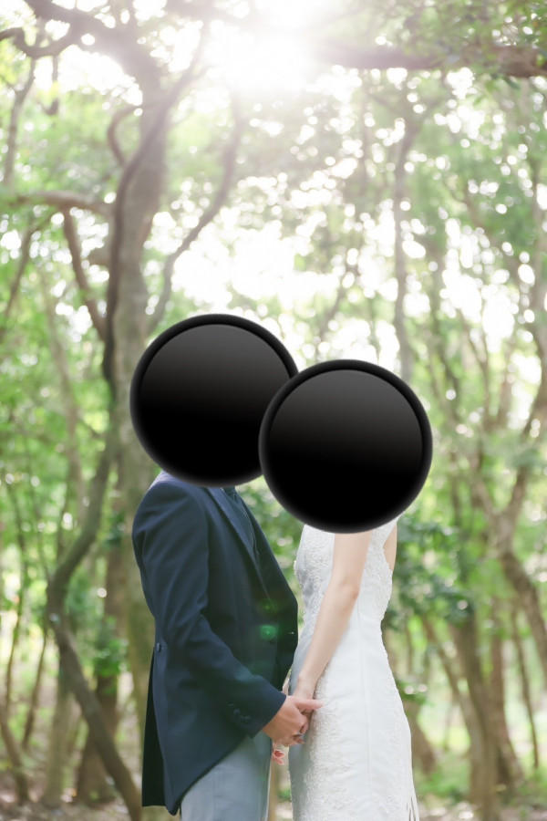 ももんがさんの前撮りの写真