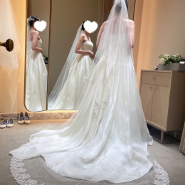 ちゃみさんのウエディングドレスの写真