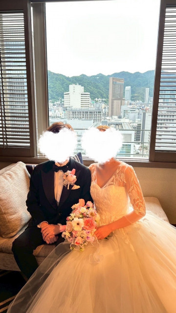 ちゃみさんのブーケ・ブートニアの写真