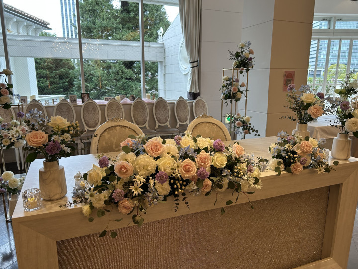 chihiroさんの装花の写真