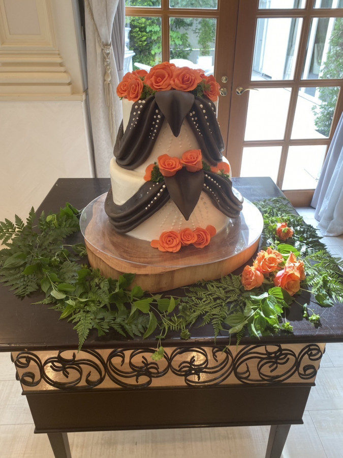 Rさんのウエディングケーキの写真