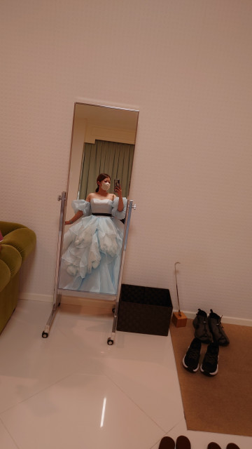 むぅさんのウエディングドレスの写真