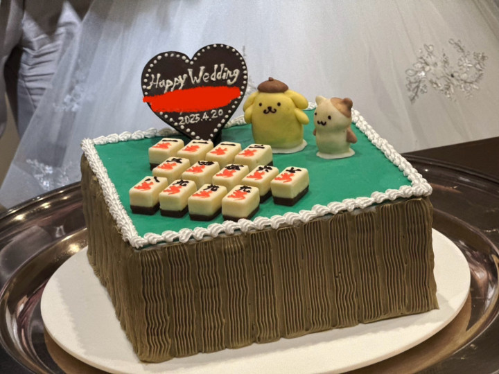 やまらむ子さんのウエディングケーキの写真