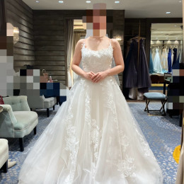 ちゃさんのウエディングドレスの写真