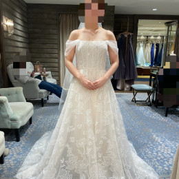 ちゃさんのウエディングドレスの写真