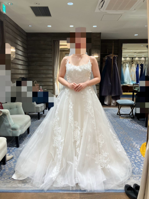 ちゃさんのウエディングドレスの写真
