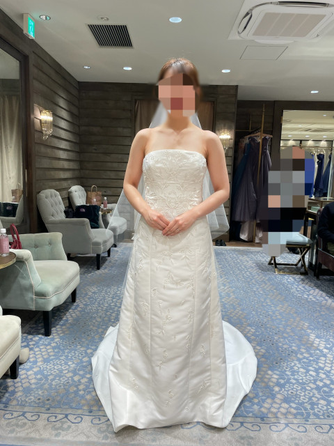 ちゃさんのウエディングドレスの写真