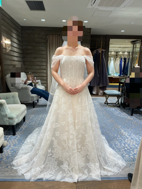 ちゃさんのウエディングドレスの写真