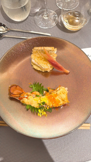 妊娠7ヶ月の花嫁さんの料理・ドリンクメニューの写真