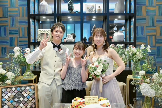 しゅーとさんのウエディングケーキの写真