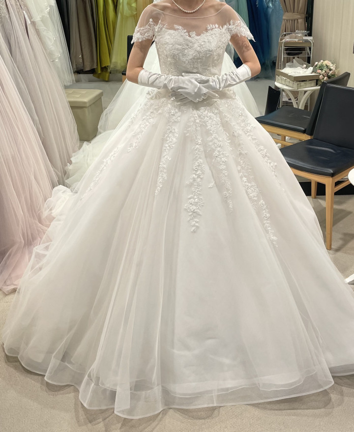 さきさんのウエディングドレスの写真