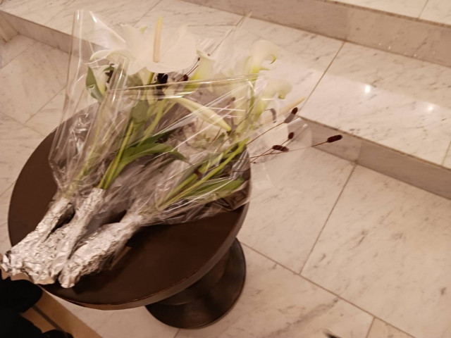 ねむりひめさんの装花の写真