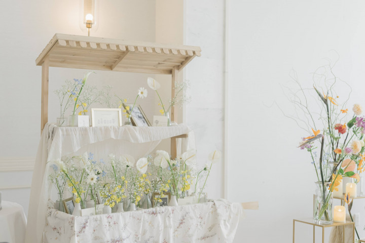 ぽんさんの装花の写真