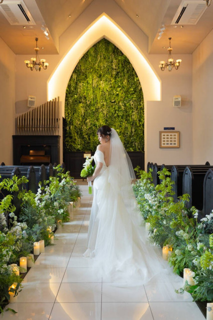 セリカさんのウエディングドレスの写真