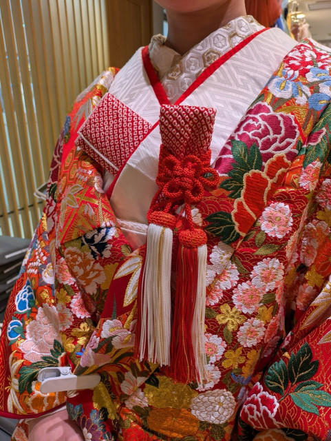 ヤンバルクイナさんの和装の写真