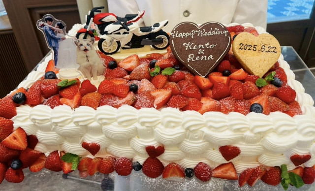 5yokuさんのウエディングケーキの写真