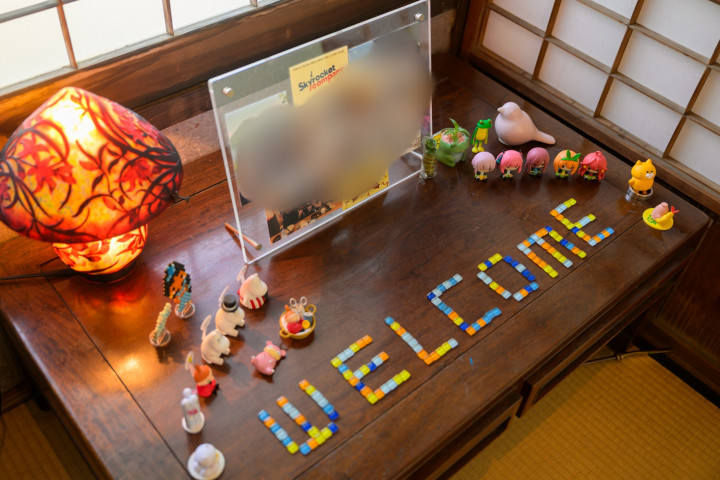 たけさんのウェルカムボードの写真