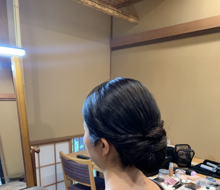 たけさんのヘアメイクの写真