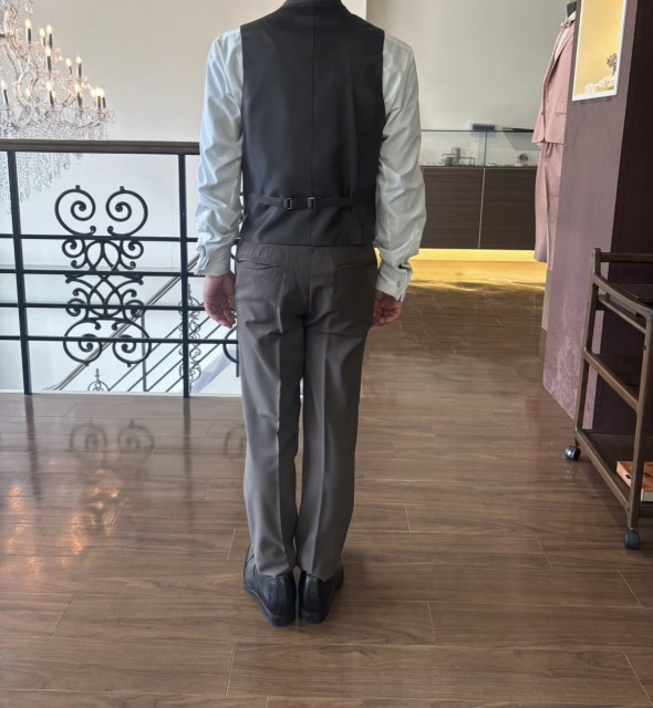 蓮さんの新郎衣装の写真