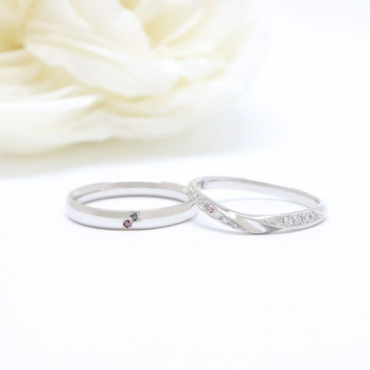 ゆのさんの結婚指輪の写真